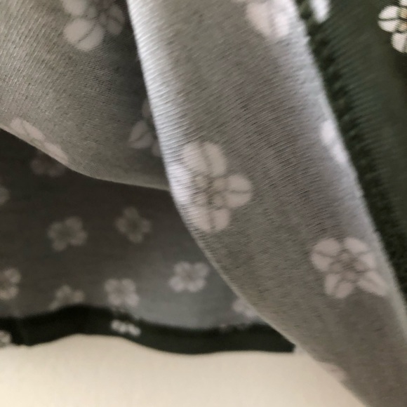 Womens CROFT & BARROW Semi Loose Sleeveless Top Size 3X Stretch Green White New - Picture 6 of 9